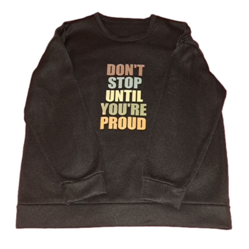 Women's sz XL Shein sweat shirt. Like new condition.